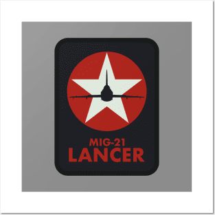 MIG-21 Lancer Posters and Art